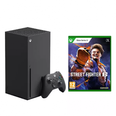 MICROSOFT Xbox Series X & Street Fighter 6 Bundle