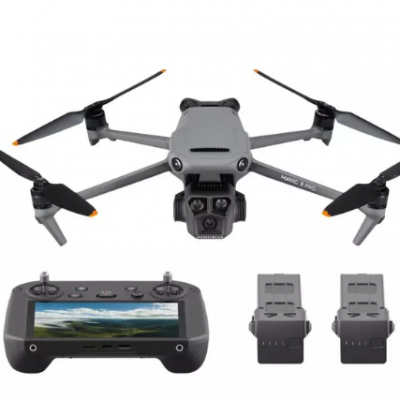 DJI Mavic 3 Pro Drone Fly More Combo with DJI RC Pro Remote Controller – Grey