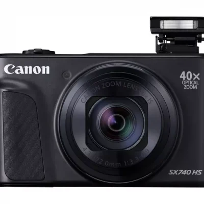 CANON PowerShot SX740 HS Superzoom Compact Camera – Black