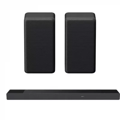 SONY HT-A7000 7.1.2 All-in-One Sound Bar & Wireless Rear Speakers Bundle