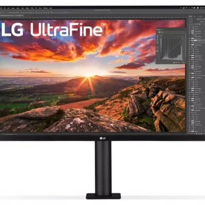 LG UltraFine Ergo 32UN880-B.AEK 4K Ultra HD 31.5″ Nano IPS LCD Monitor – Black