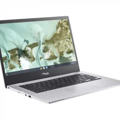ASUS CX1 14″ Chromebook – Intel® Pentium® Silver, 64 GB eMMC, Silver