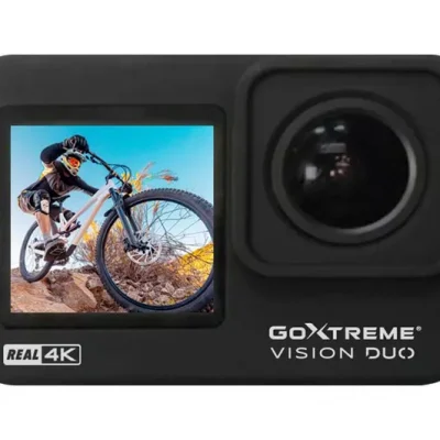 EASYPIX GoXtreme Vision DUO 4K Ultra HD Action Camera – Black