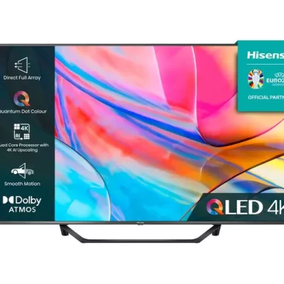 HISENSE 55A7KQTUK 55″ Smart 4K Ultra HD HDR QLED TV with Amazon Alexa