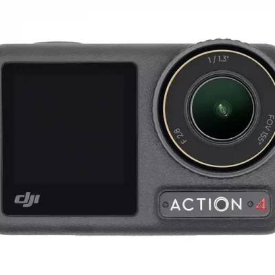 DJI Osmo Action 4 Adventure Combo 4K Ultra HD Action Camera – Black