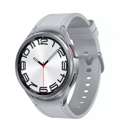 SAMSUNG Galaxy Watch6 Classic BT with Bixby – Silver, 47 mm