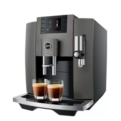 JURA E8 Smart Bean to Cup Coffee Machine – Dark Inox