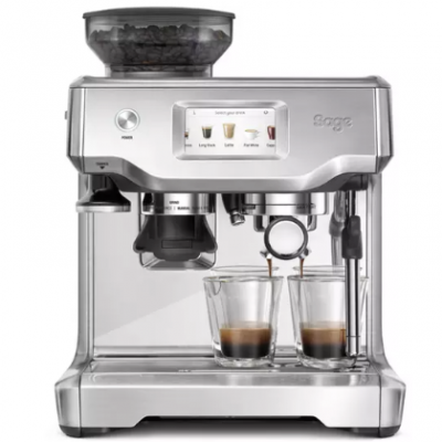 SAGE the Barista Touch SES880 Bean to Cup Coffee Machine – Stainless Steel & Chrome