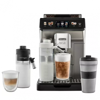 DELONGHI Eletta Explore ECAM450.86.T Smart Bean to Cup Coffee Machine – Silver