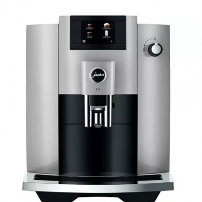JURA E6 Bean to Cup Coffee Machine – Platinum