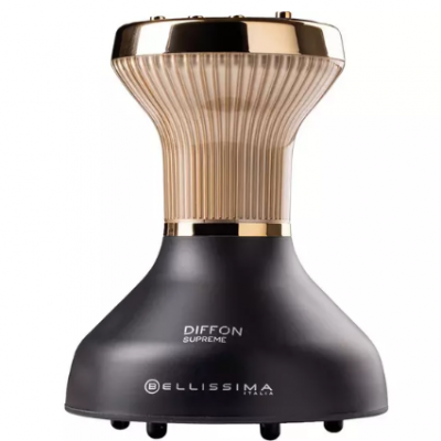 BELLISSIMA ITALIA Diffon Supreme Hair Dryer – Black & Gold