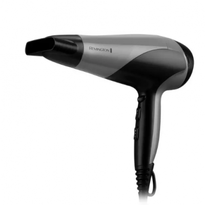 REMINGTON Ionic Dry 2200 D3190S Hair Dryer – Black and Silver