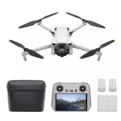 DJI Mini 3 Drone Fly More Combo with RC Controller – Grey