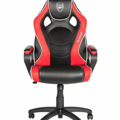 PROVINCE 5 Arsenal FC Quickshot Gaming Chair – Black & Red