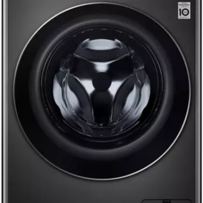 LG EZDispense with TurboWash 360 V11 F6V1110BTSA WiFi-enabled 10.5 kg 1600 Spin Washing Machine – Black