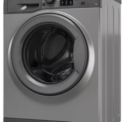 HOTPOINT NSWR 743U GK UK N 7 kg 1400 Spin Washing Machine – Graphite