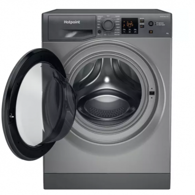HOTPOINT NSWR 945C GK UK N 9 kg 1400 Spin Washing Machine – Graphite